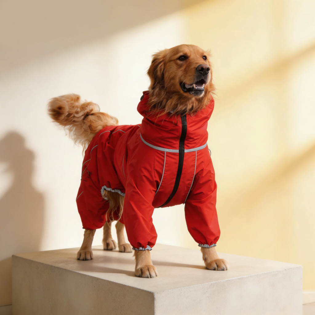 Full-Body Dog Rain Suit