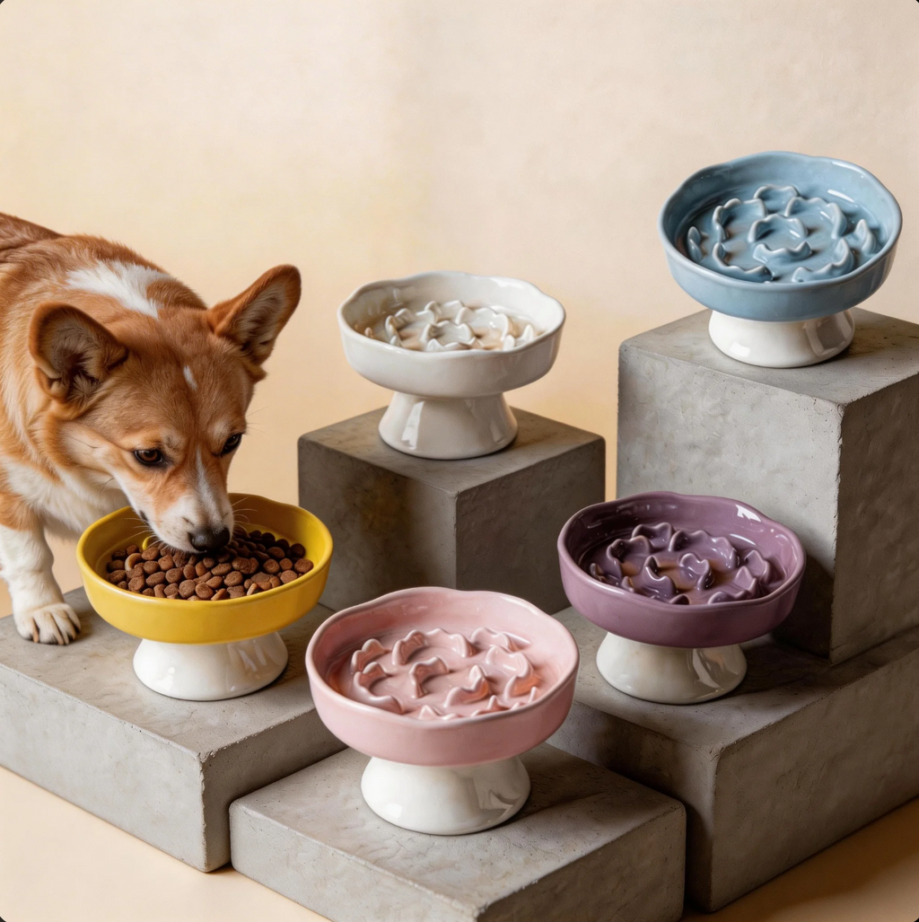 Slow Feeder Dog Bowl