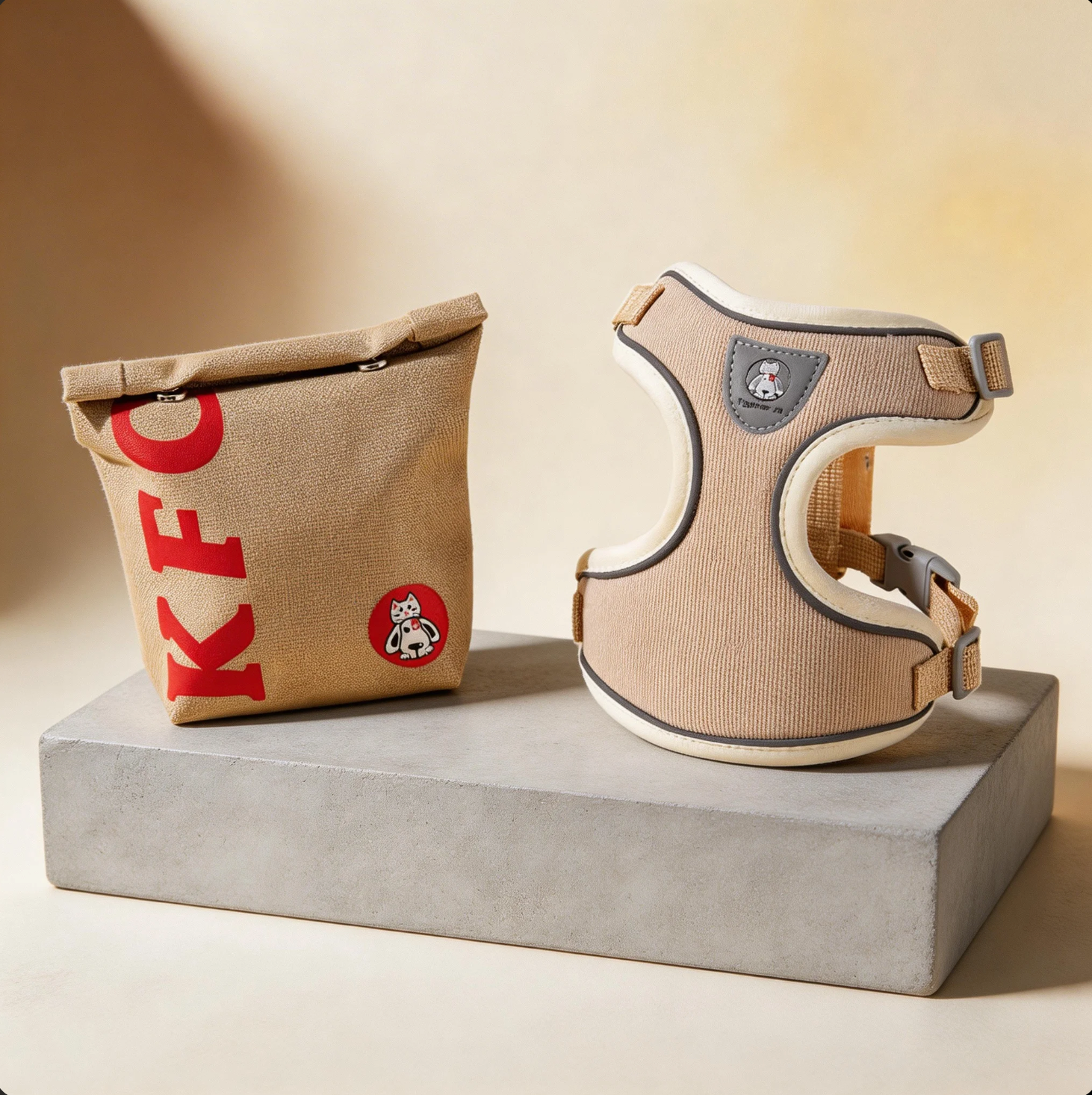 KFC Style Pet Backpack